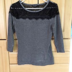Express Lace Collar Sweater Size Small NWOT